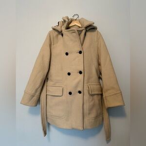 NWOT Filson Women's 100% Wool White Pass Parka
